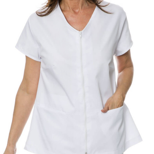 CA01 CASACA BÁSICA BLANCA