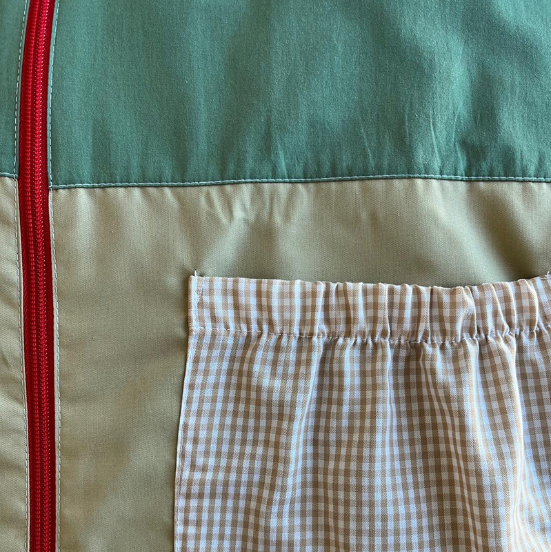 P021 PICHI VERDE Y BEIGE