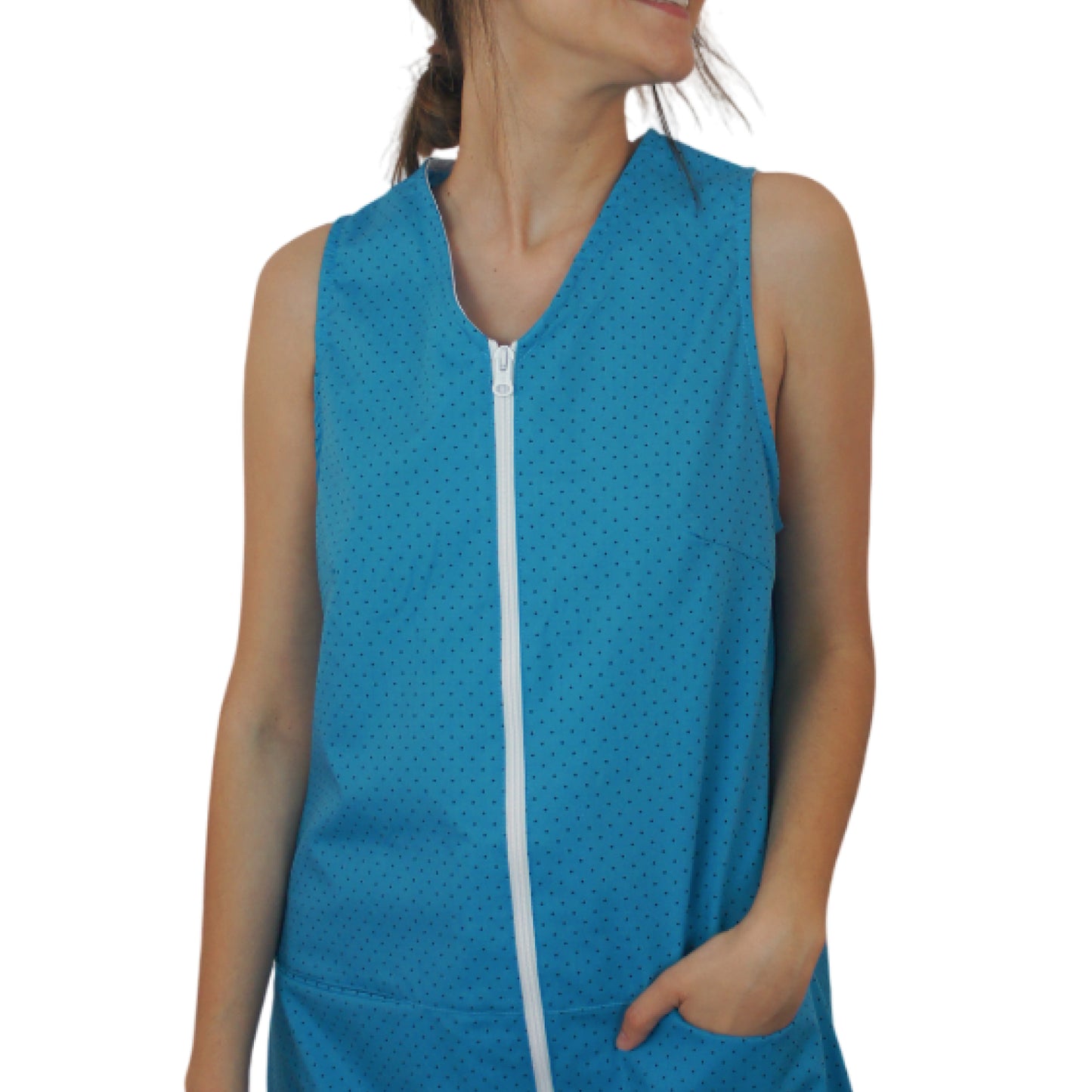 BT32 BATA MAESTRA TOPITOS AZUL