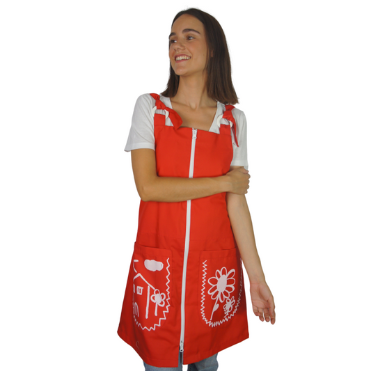 P011 PICHI ROJO CASA/FLOR