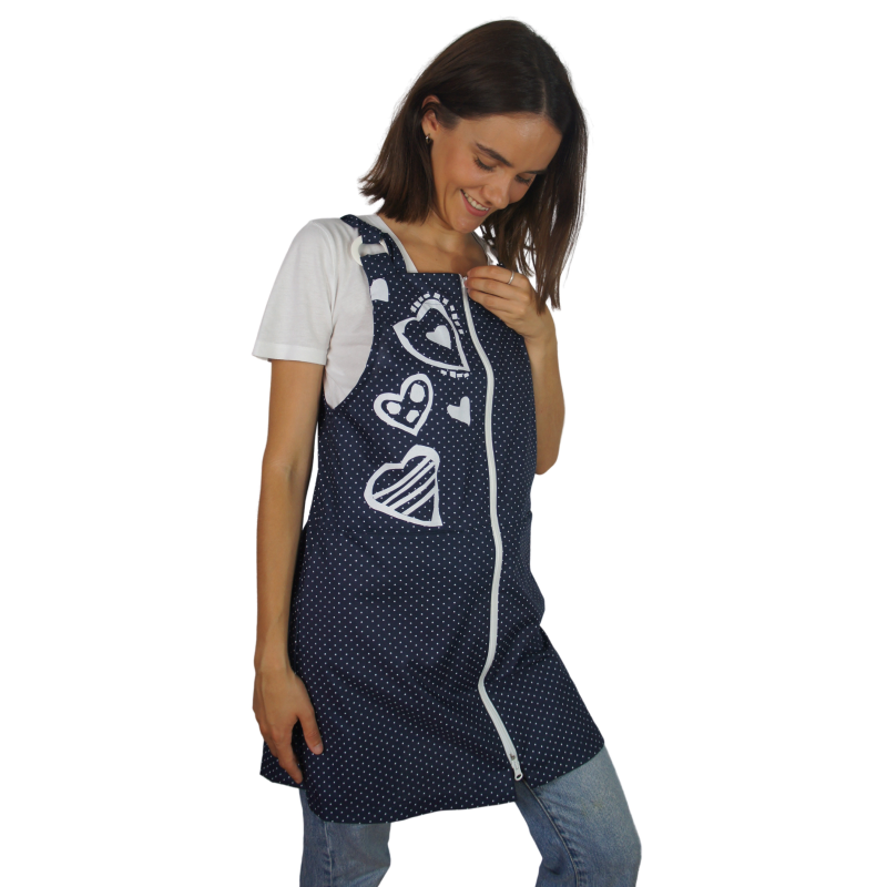 P100 PICHI OSCURO CORAZONES