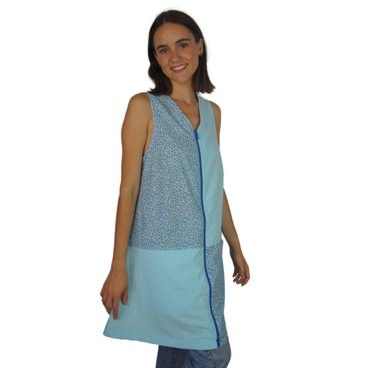 BT24 BATA TIRANTES FLORES/VICHY AUZL