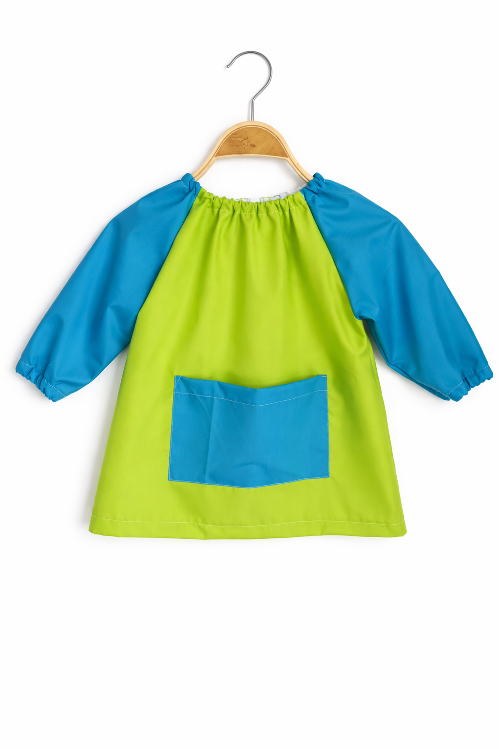 NI04 BATA INFANTIL BICOLOR VERDE Y AZUL